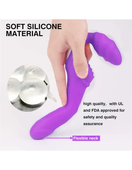 Nana- strap on lesbian dildo doble motor | S-hande | Strap on - cinturones