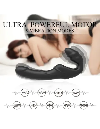 Nana- strap on lesbian dildo doble motor | S-hande | Strap on - cinturones