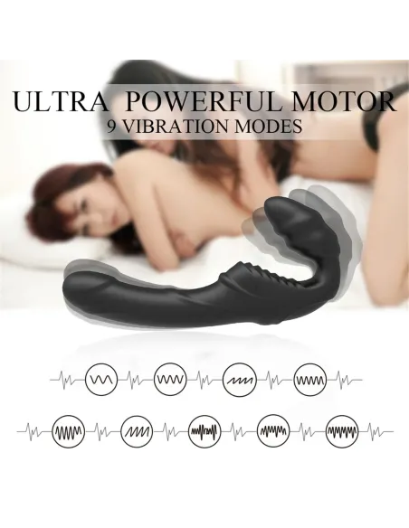 Nana- strap on lesbian dildo doble motor | S-hande | Strap on - cinturones