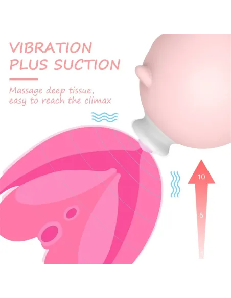 Piggy succionador vibrador multifuncional recargable usb | S-hande | Succionadores