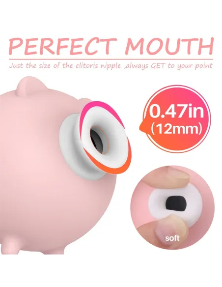 Piggy succionador vibrador multifuncional recargable usb | S-hande | Succionadores