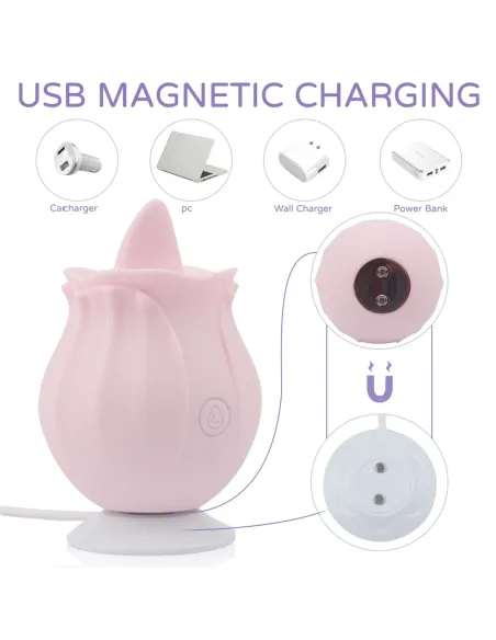 Sweet nectar lengua multifuncional recargable usb | S-hande | Estimuladores clítoris
