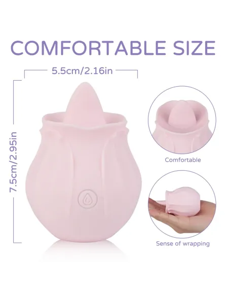 Sweet nectar lengua multifuncional recargable usb | S-hande | Estimuladores clítoris