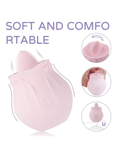 Sweet nectar lengua multifuncional recargable usb | S-hande | Estimuladores clítoris