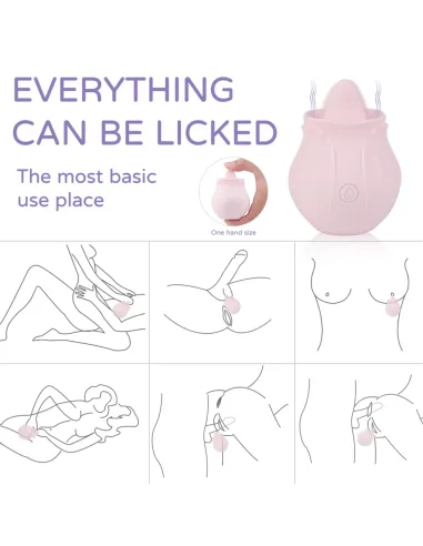 Sweet nectar lengua multifuncional recargable usb | S-hande | Estimuladores clítoris