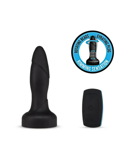 Performance plus - drive - rimming wireless remote control rechargeable butt plug - black | Blush | Vibradores