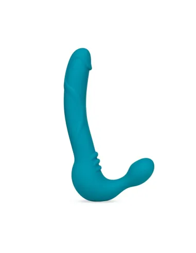 Temptasia - luna - strapless silicone dildo - teal | Blush | Strap on - cinturones