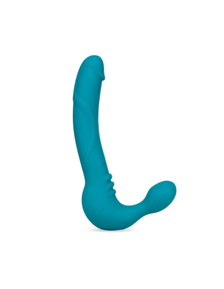 Temptasia - luna - strapless silicone dildo - teal | Blush | Strap on - cinturones