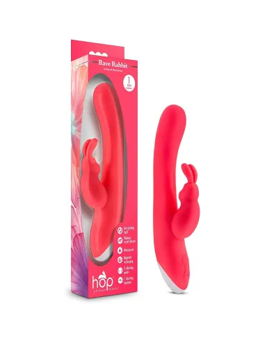 Hop - rave rabbit - cerise | Blush | Rabbits