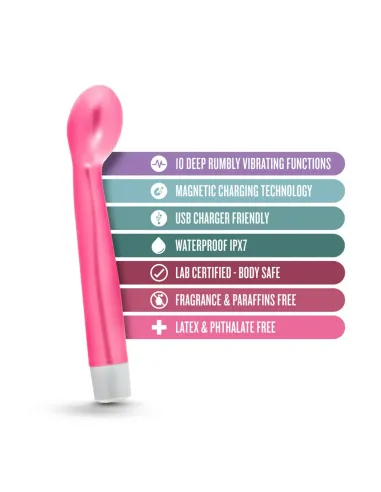 Noje - g slim rechargeable - rose | Blush | Vibradores