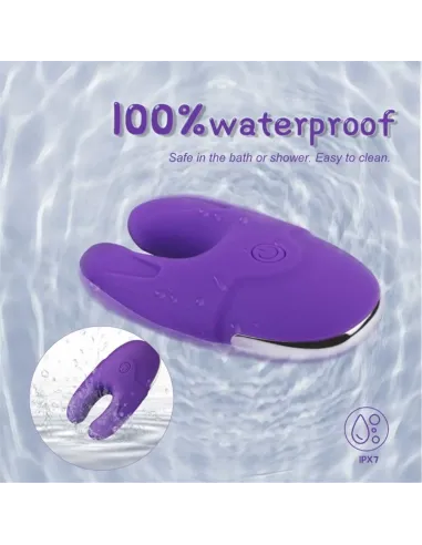 Vibrador uu recargable usb 7 funciones 9cm x 5cm | S-hande | Estimuladores clítoris