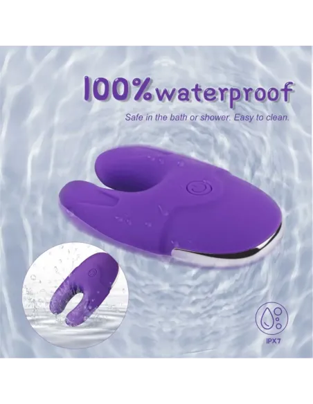 Vibrador uu recargable usb 7 funciones 9cm x 5cm | S-hande | Estimuladores clítoris