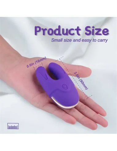 Vibrador uu recargable usb 7 funciones 9cm x 5cm | S-hande | Estimuladores clítoris