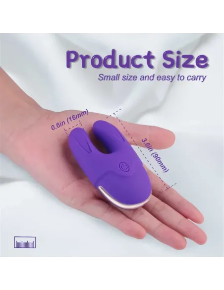 Vibrador uu recargable usb 7 funciones 9cm x 5cm | S-hande | Estimuladores clítoris