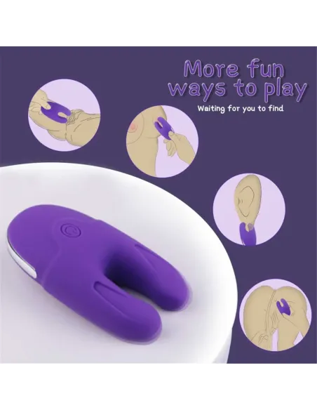 Vibrador uu recargable usb 7 funciones 9cm x 5cm | S-hande | Estimuladores clítoris