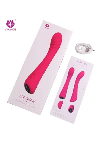 Sunshine - vibrador anillo prostata recargable control remoto 7cm x 3,5cm - silicona | S-hande | Vibradores