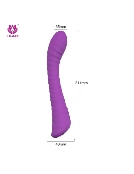 Sunshine - vibrador anillo prostata recargable control remoto 7cm x 3,5cm - silicona | S-hande | Vibradores