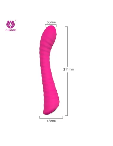 Sunshine - vibrador anillo prostata recargable control remoto 7cm x 3,5cm - silicona | S-hande | Vibradores
