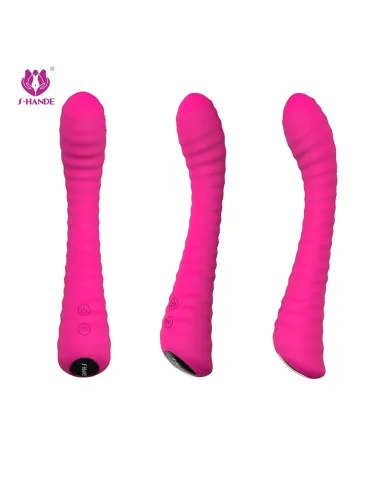 Sunshine - vibrador anillo prostata recargable control remoto 7cm x 3,5cm - silicona | S-hande | Vibradores