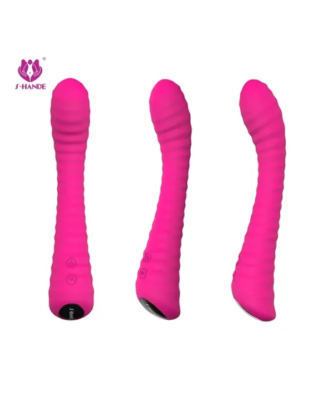 Sunshine - vibrador anillo prostata recargable control remoto 7cm x 3,5cm - silicona | S-hande | Vibradores