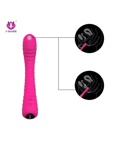 Sunshine - vibrador anillo prostata recargable control remoto 7cm x 3,5cm - silicona | S-hande | Vibradores