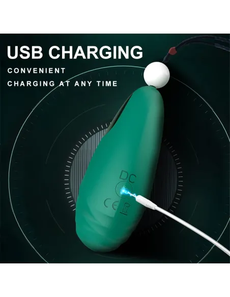 Vibrador beryl - 9 funciones - silicona - 7cm x 4cm | S-hande | Estimuladores clítoris