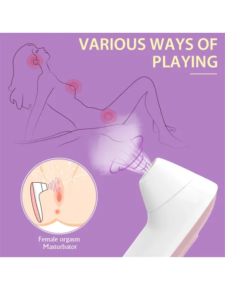 Hurricane vibrador succionador recargable usb | S-hande | Succionadores