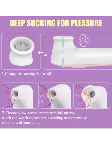 Hurricane vibrador succionador recargable usb | S-hande | Succionadores