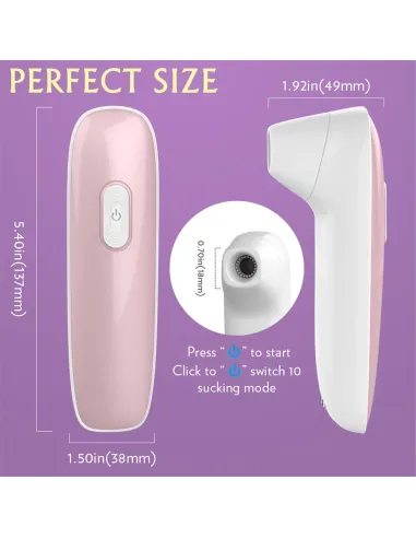 Hurricane vibrador succionador recargable usb | S-hande | Succionadores