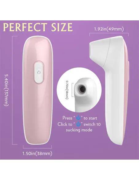 Hurricane vibrador succionador recargable usb | S-hande | Succionadores