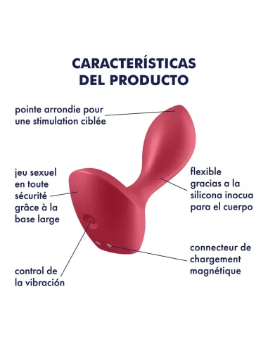 Backdoor lover red | Satisfyer | Vibradores