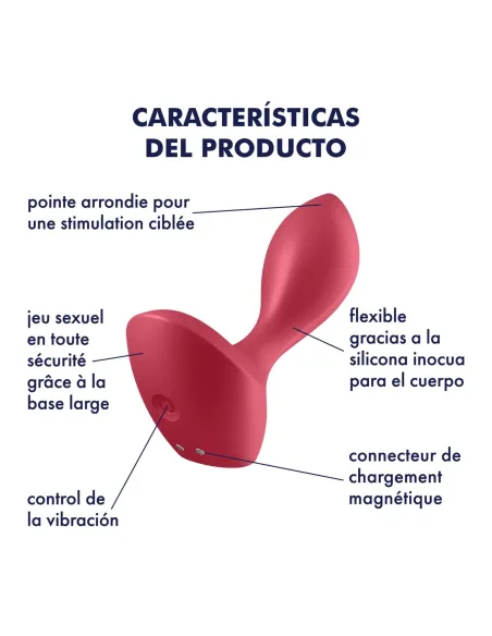 Backdoor lover red | Satisfyer | Vibradores