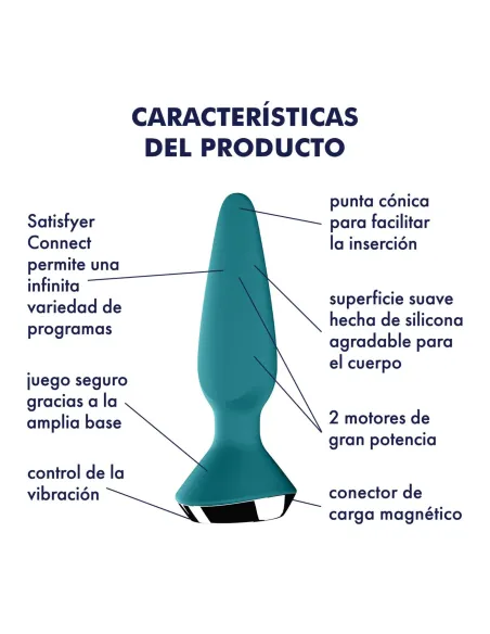 Plug-ilicious 1 petrol | Satisfyer | Vibradores