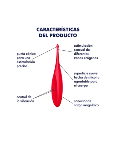 Twirling fun poppy red | Satisfyer | Estimuladores clítoris