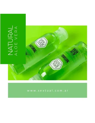 Gel lubricante intimo aloe vera 80ml | Sextual | Intimos