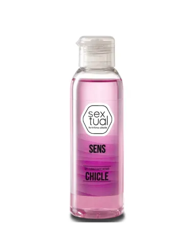 Gel lubricante intimo chicle 80ml | Sextual | Comestibles