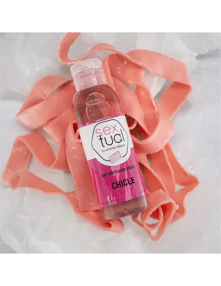 Gel lubricante intimo chicle 80ml | Sextual | Comestibles