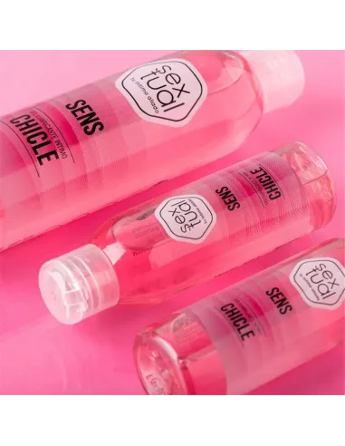 Gel lubricante intimo chicle 80ml | Sextual | Comestibles