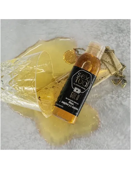 Gel lubricante intimo l-arginina, maca y jengibre 80ml | Sextual | Estimula vulva