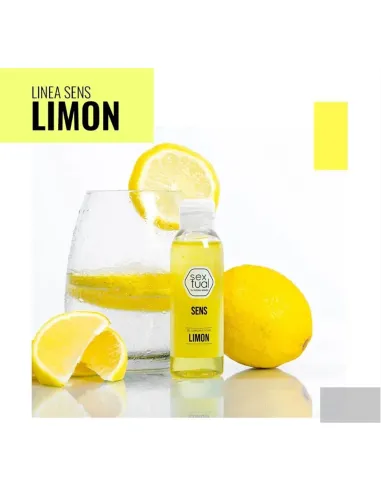 Gel lubricante intimo limon 80ml | Sextual | Intimos