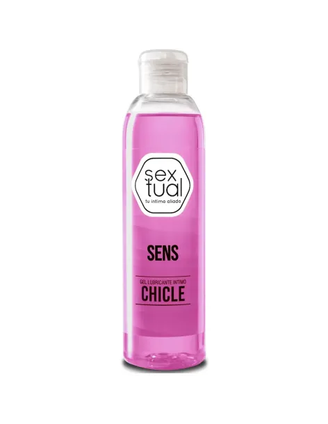 Gel lubricante intimo chicle 200ml | Sextual | Comestibles