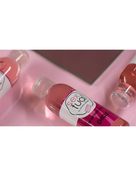 Gel lubricante intimo chicle 200ml | Sextual | Comestibles