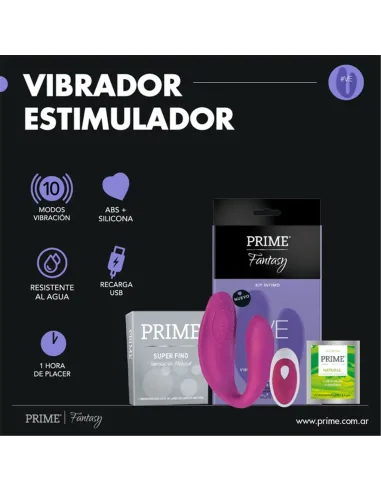 Prime fantasy ve - vibro parejas a control remoto - usb | Prime | Estimuladores
