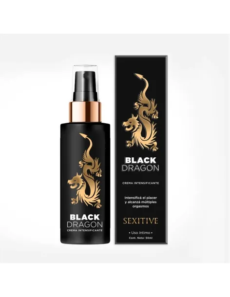 Crema intensificante black dragon 50ml | Sexitive | Efecto calor