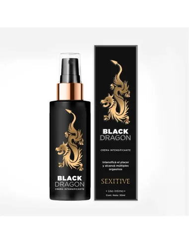 Crema intensificante black dragon 50ml | Sexitive | Efecto calor