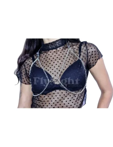 Bralette de cadena | Fly night | Arnés