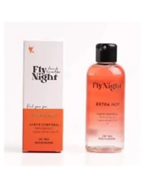 Aceite masaje ultra hot 100ml | Fly night | Corporales