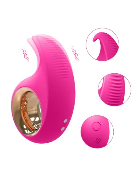 Vibrador clitoris jodie recargable 9 funciones | S-hande | Estimuladores clítoris