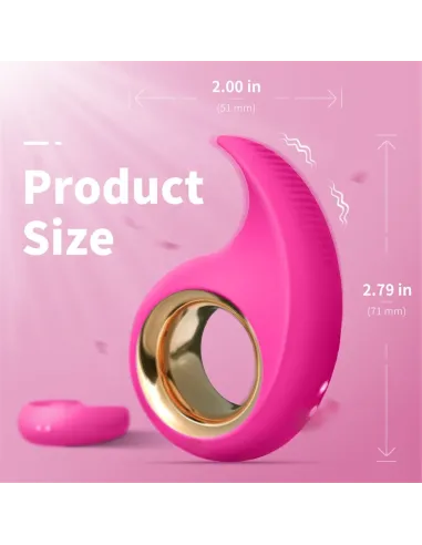 Vibrador clitoris jodie recargable 9 funciones | S-hande | Estimuladores clítoris