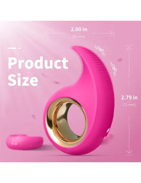 Vibrador clitoris jodie recargable 9 funciones | S-hande | Estimuladores clítoris